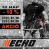-10% ECHO termékekre
